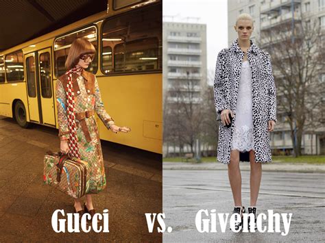 brands similar to givenchy|givenchy vs gucci.